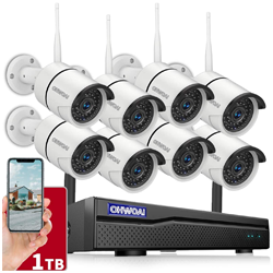 OHWOAI Wireless Security Camera System