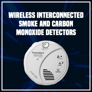 Wireless Interconnected Smoke and Carbon Monoxide Detectors